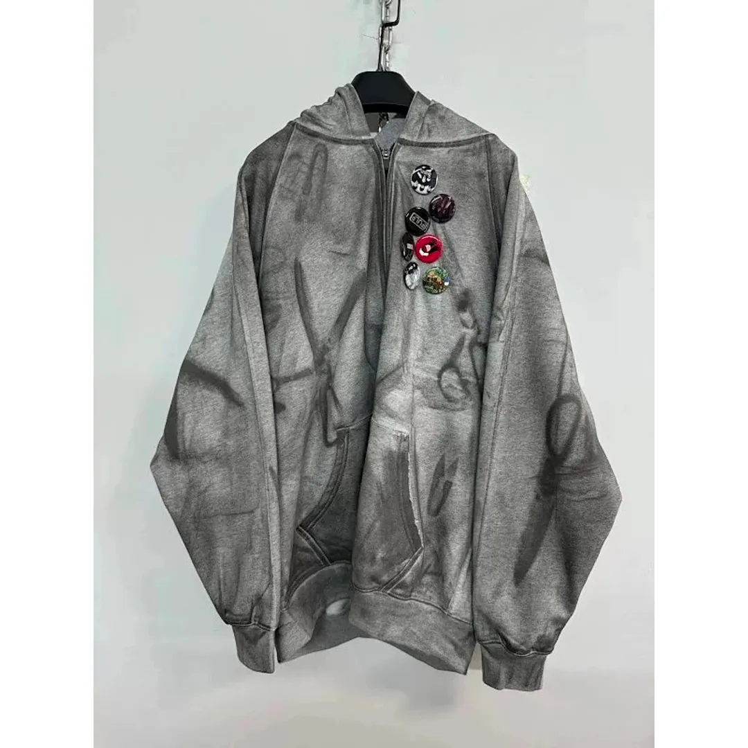 Hell System Concert heavyweight zip-up