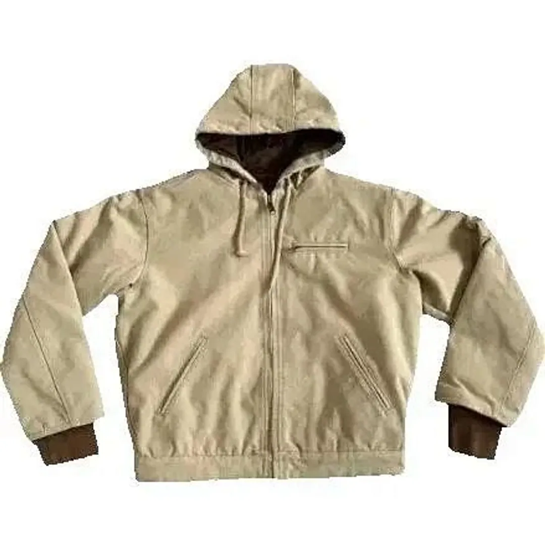 Thrasher x Supreme Hooded Work Jacket ( Black )