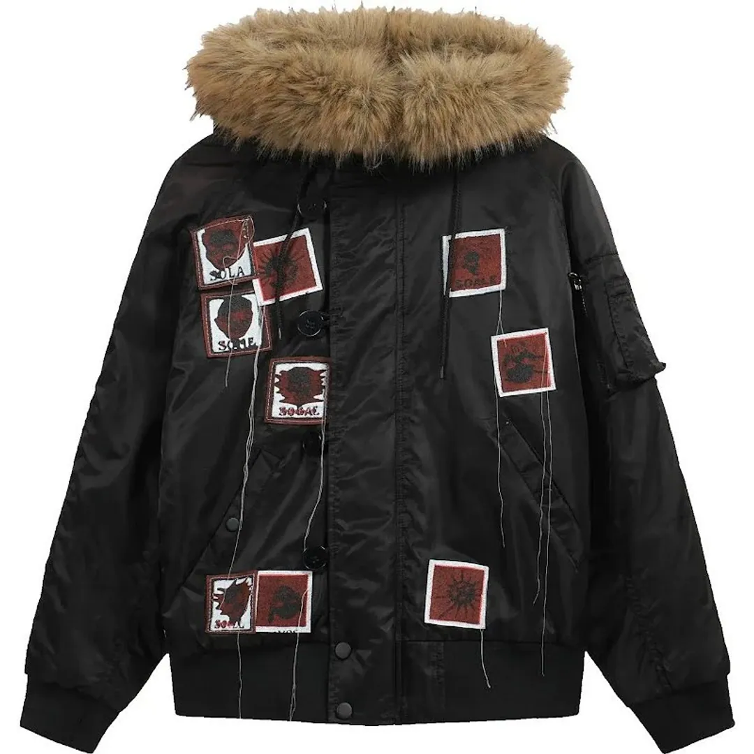 Nothingnessworld 24Fw ""Horror Fantasy"" Fur Thick jacket