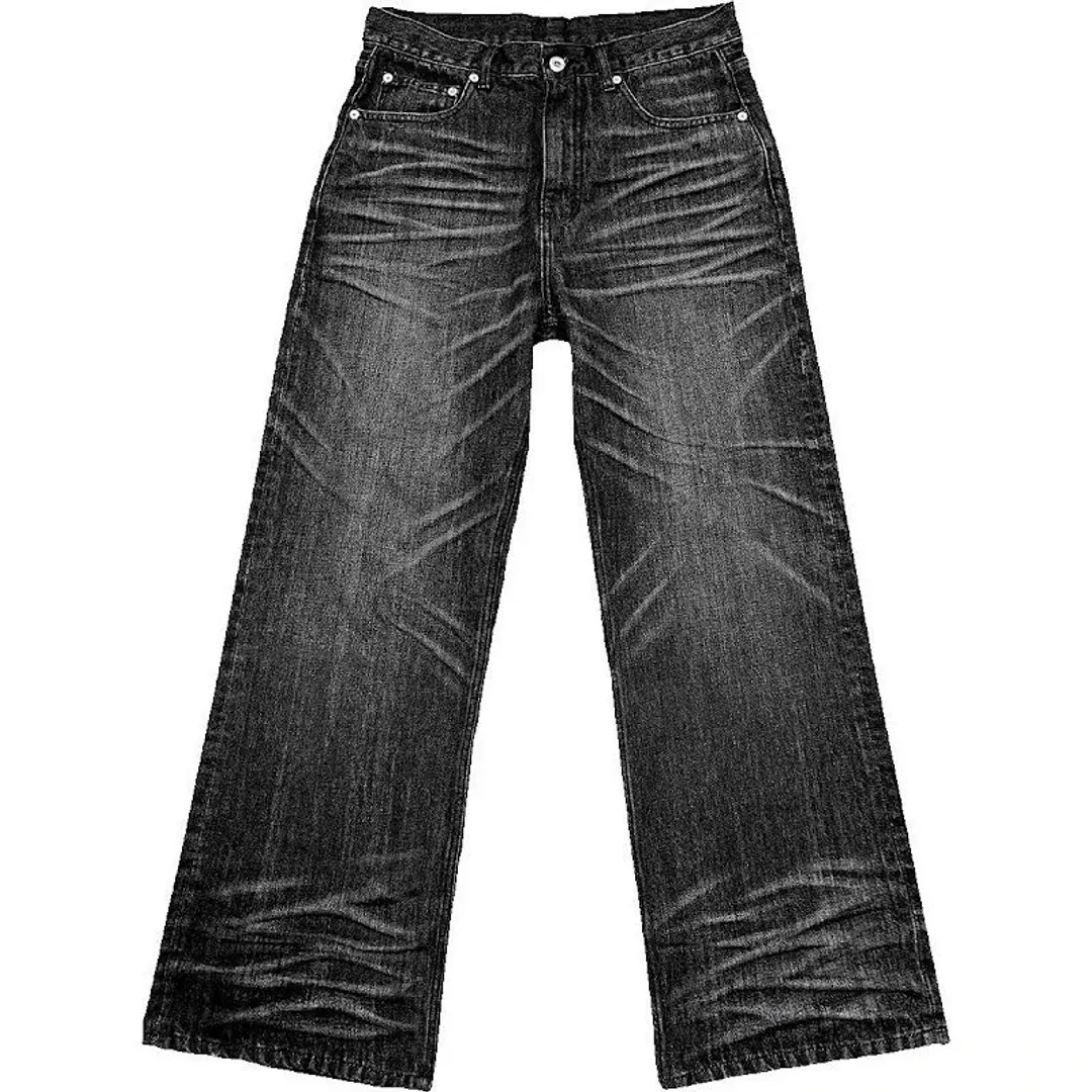 Wanna Lab Stereo washed denim