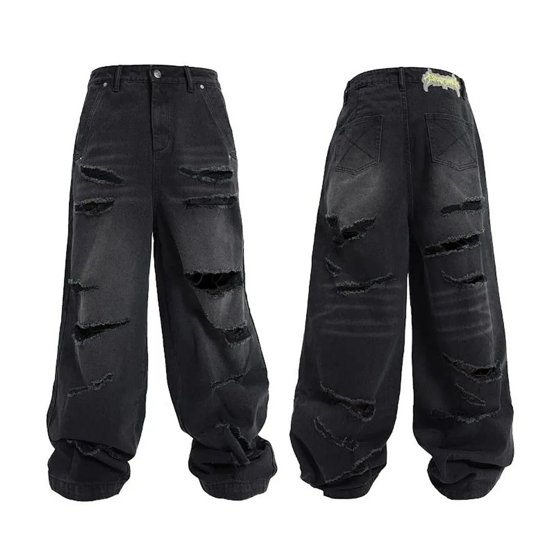 Groupmarek Black Knife Profile Baggy Denim