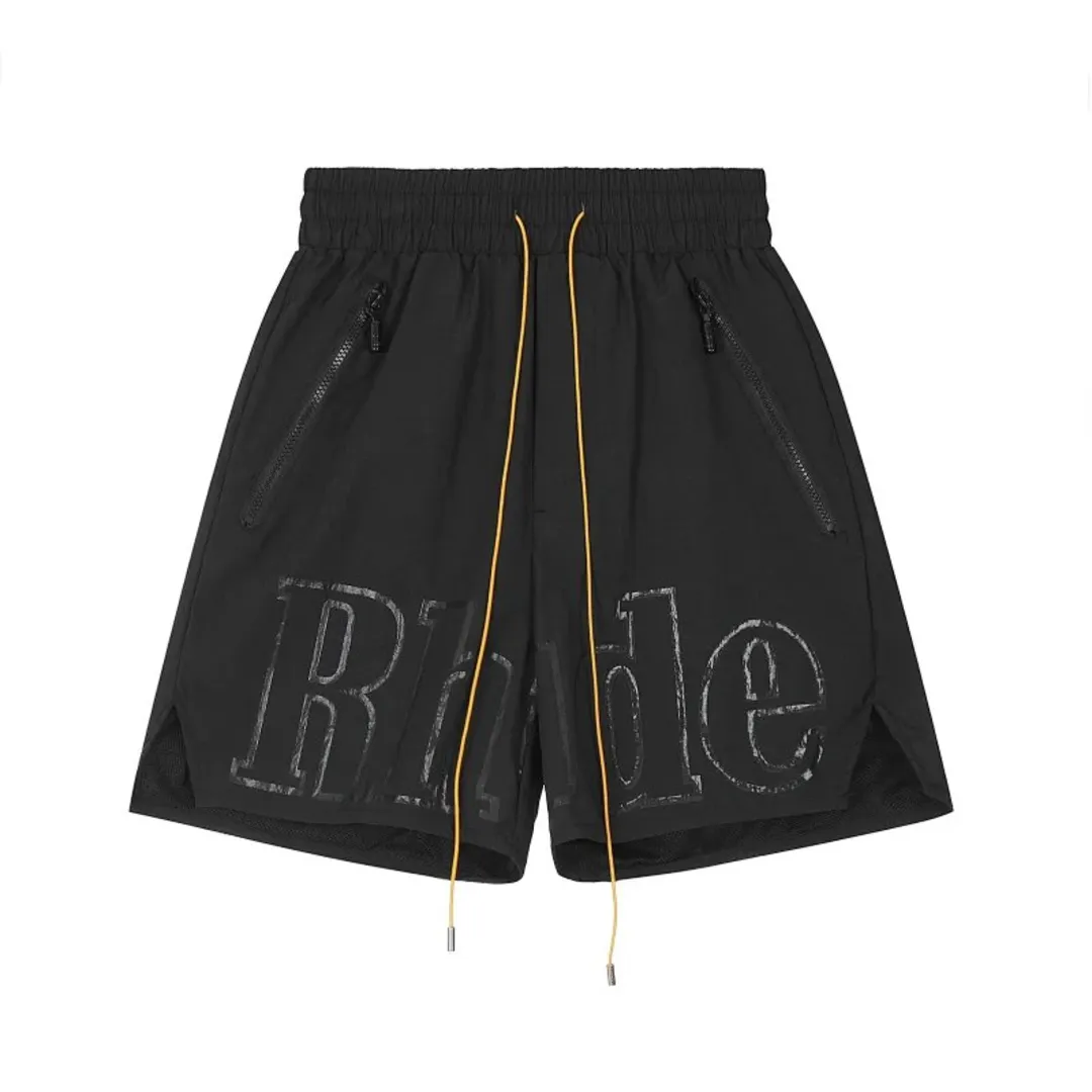 Rhude Vintage Logo Nylon Shorts