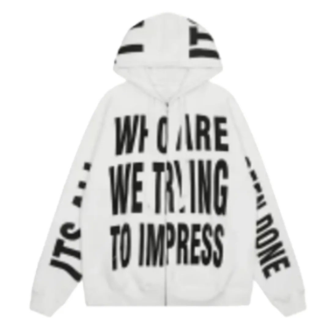 Playboicarti Advertal Hoodie White