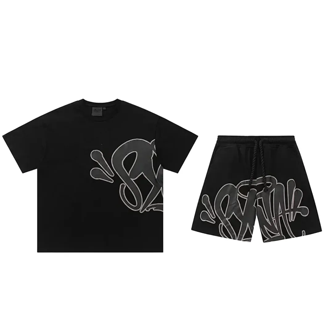 Syna World Graffiti Logo T-Shirt & Shorts Set