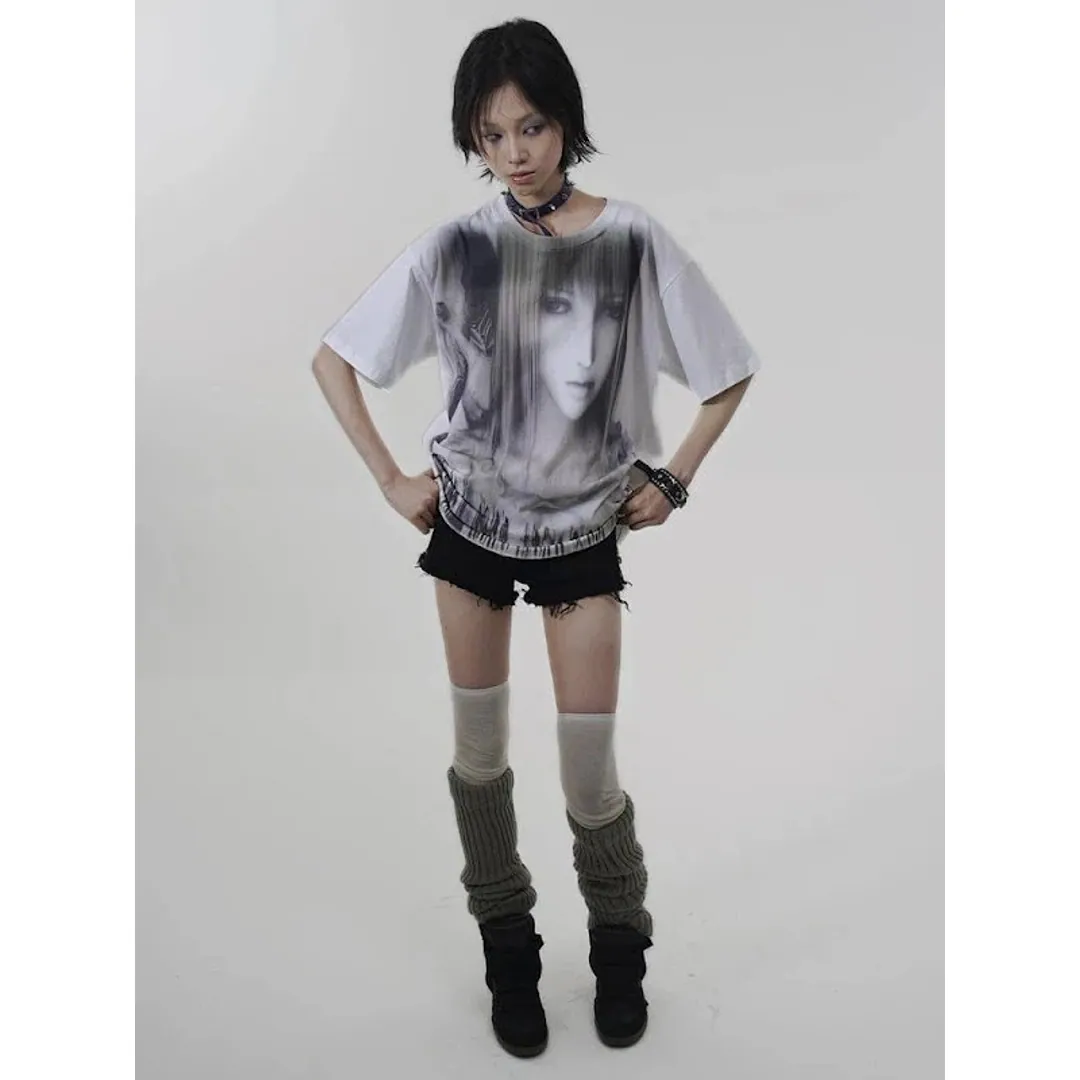 Webbar Heavy printed tee v.1