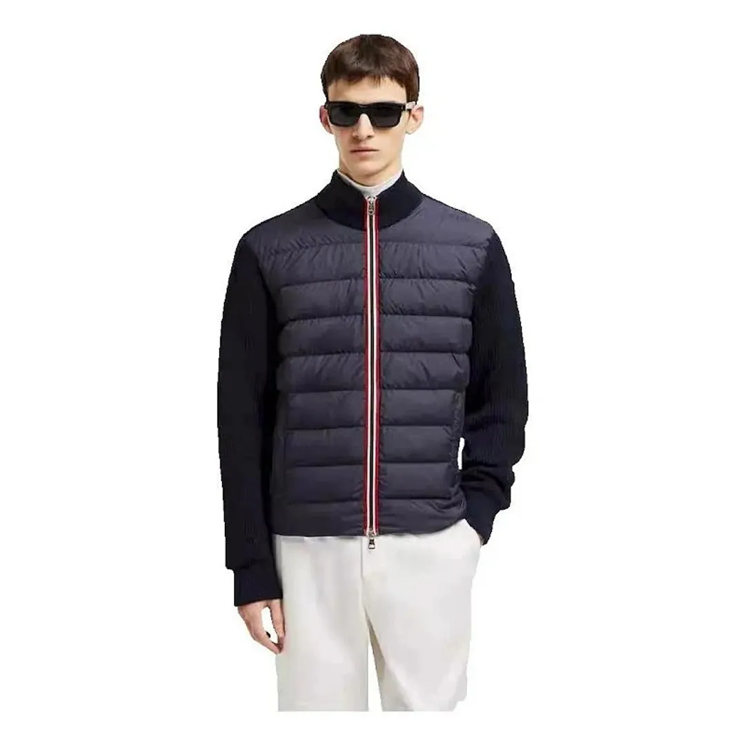 Moncler Padded Cotton Zip-Up Cardigan