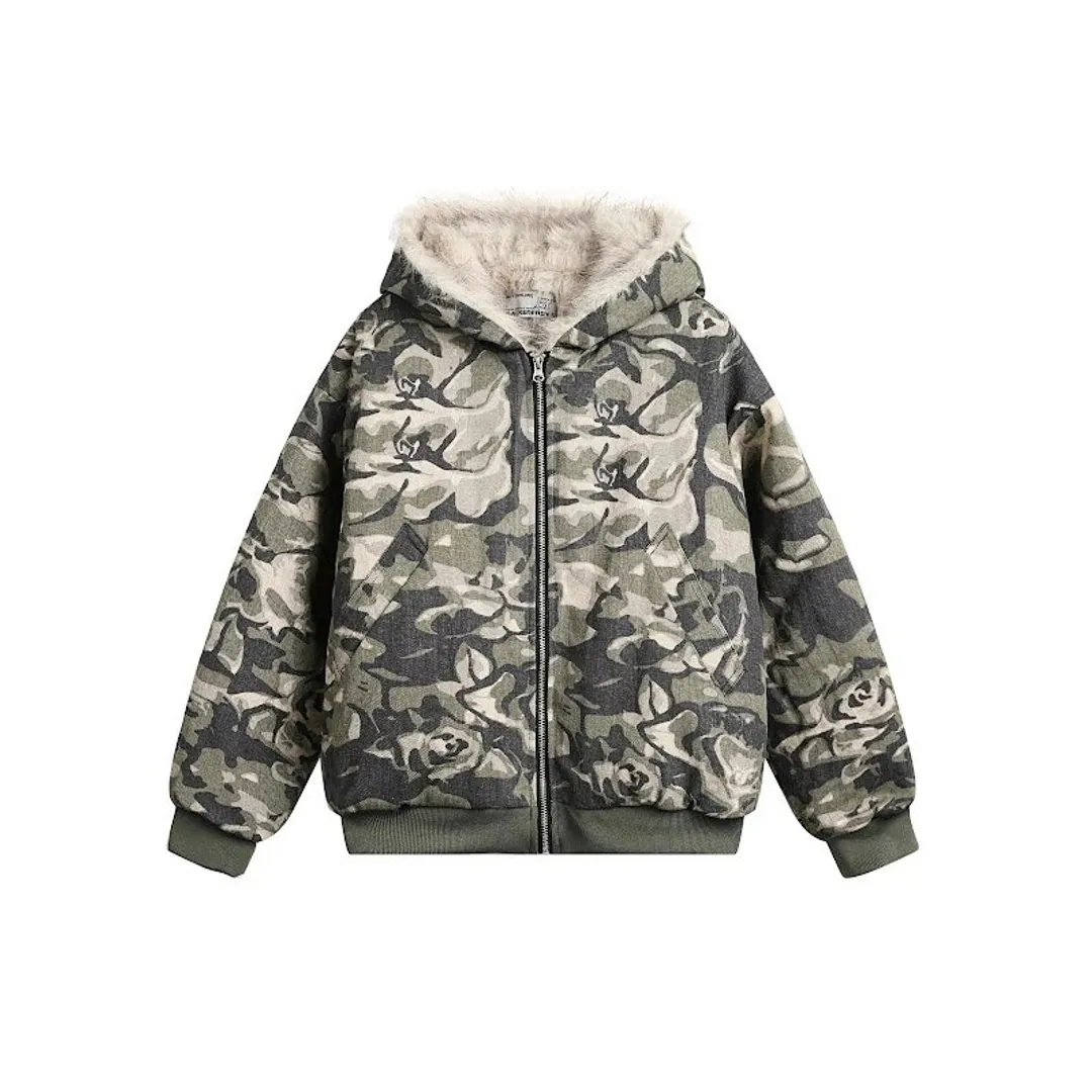 Dark Fog Camo reversible hoodie (2 colorways)