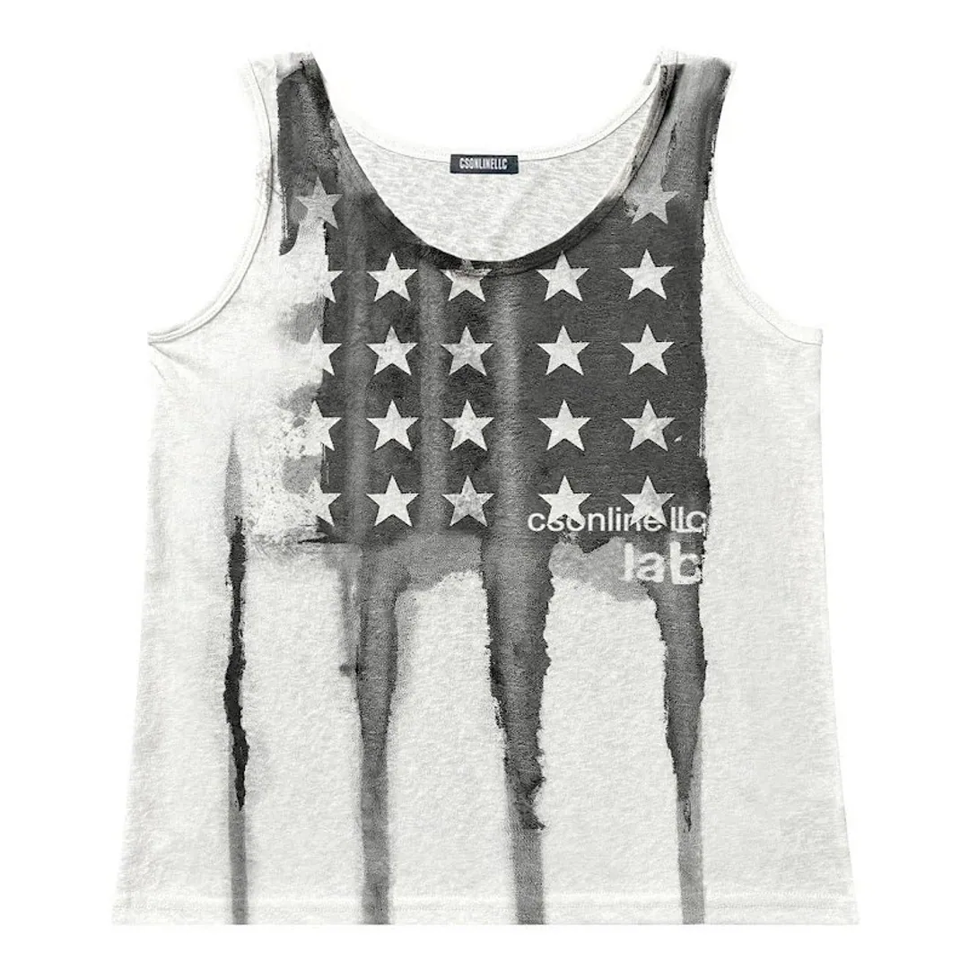 CSOnline Rebel star flag tanktop