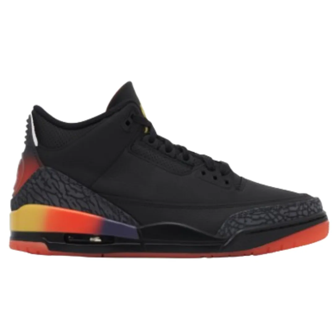 Jordan 3 Balvin Black