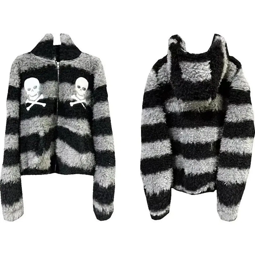 DETW Mohair zip-up