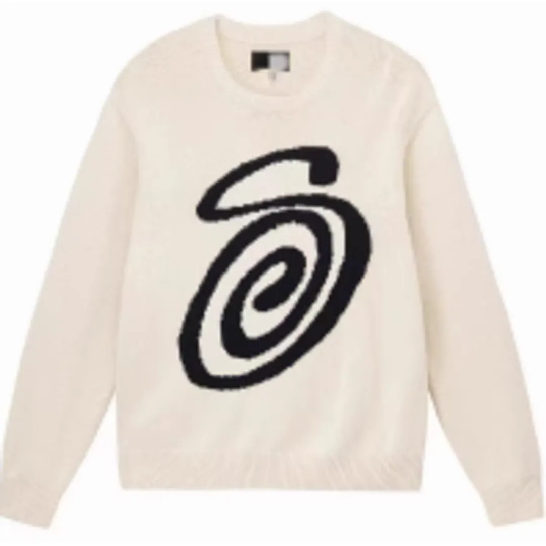 Stussy White Sweater