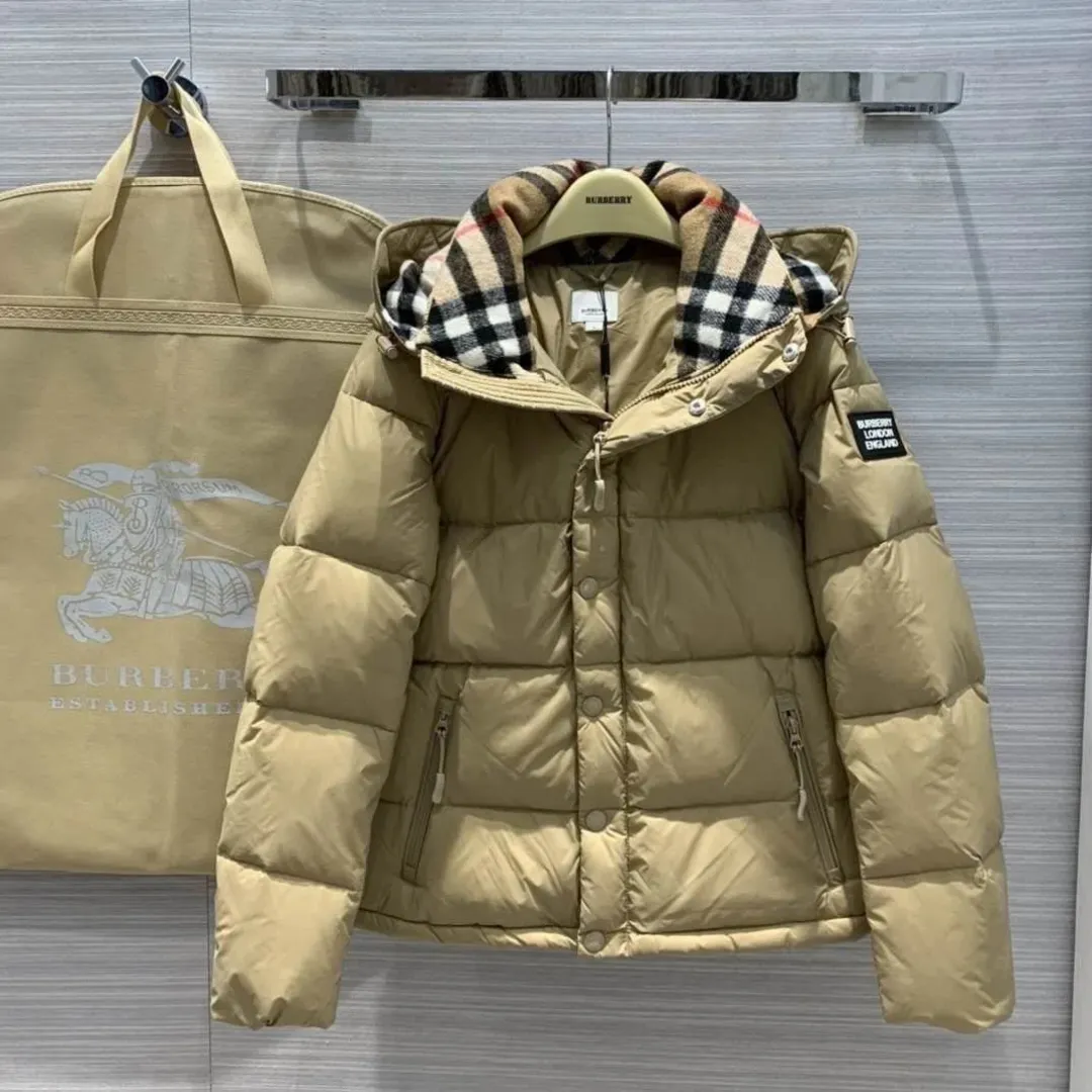 Burberry Hooded Down Jacket