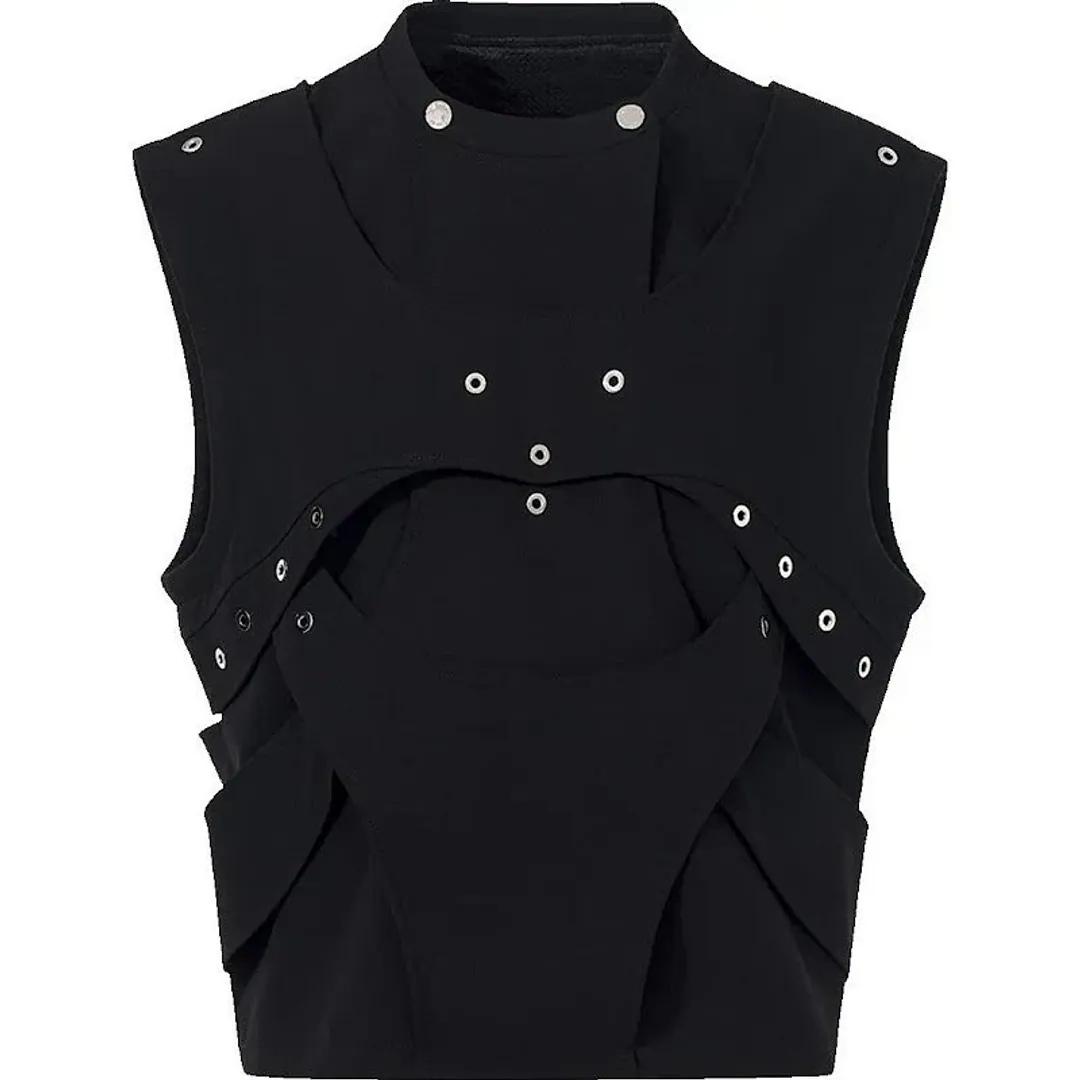 STARTEXCEEDEND Drape black jacket
