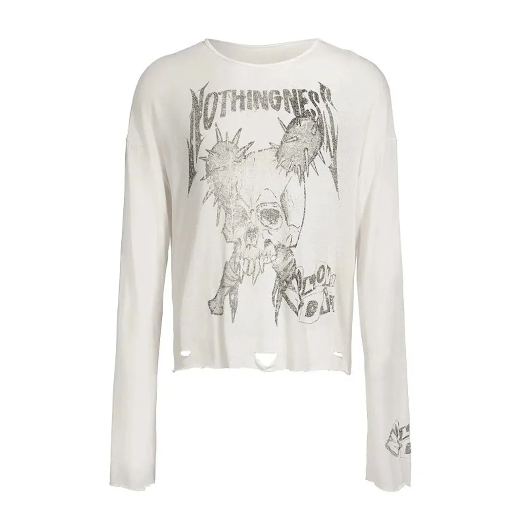 Nothingnessworld 24Ss ""Love"" Destruction longsleeve