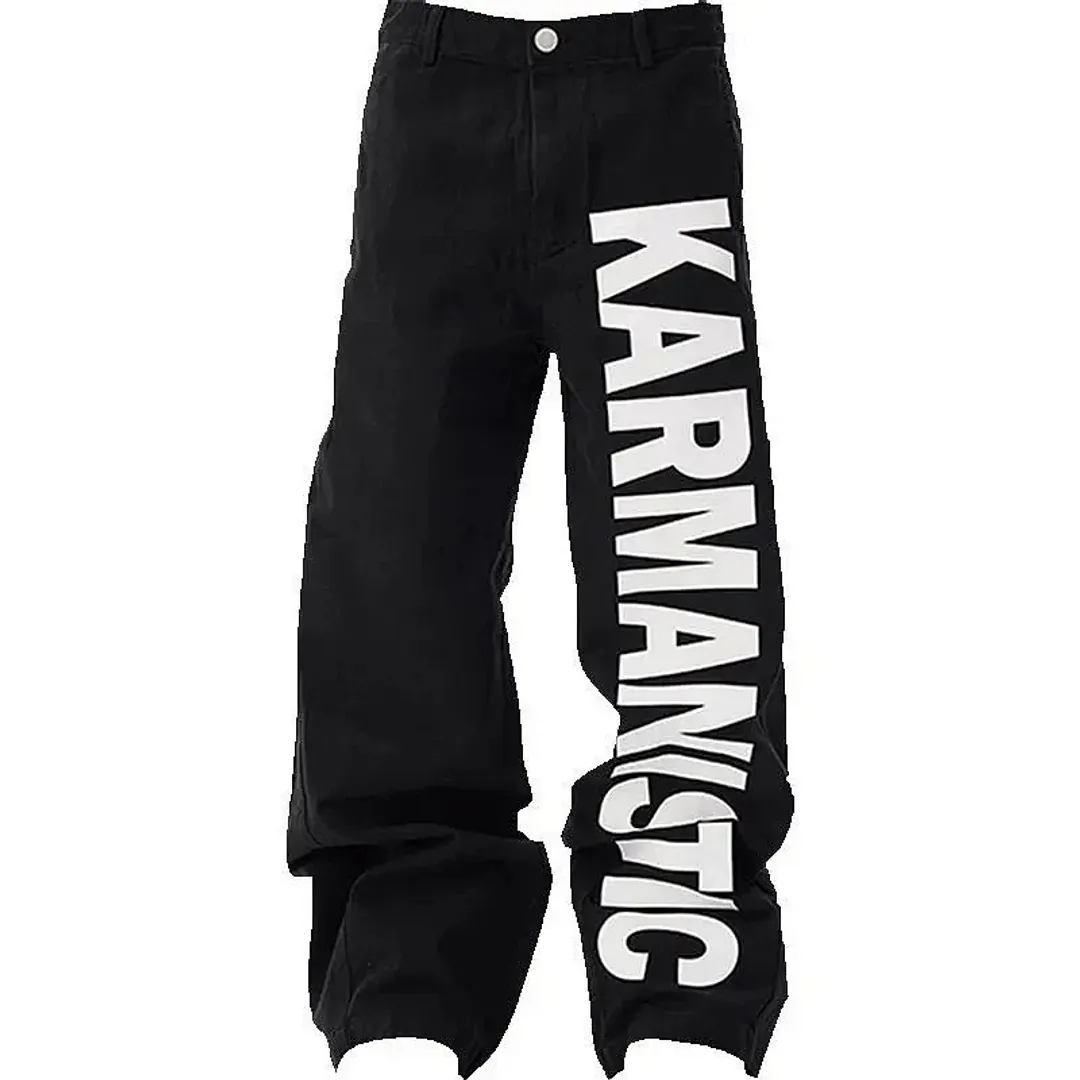 Karmanistic branded pants (2 colorways)