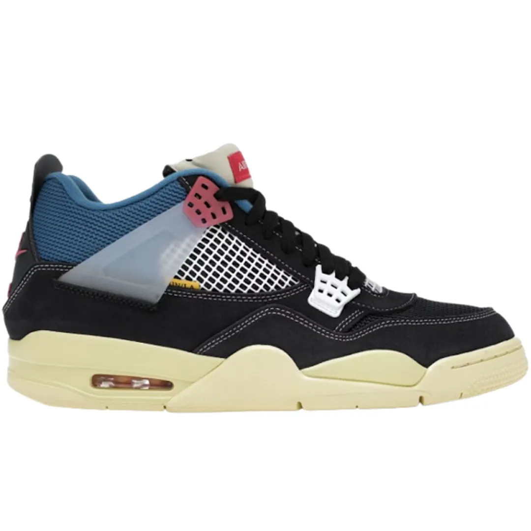 Jordan 4 Union Black Noir