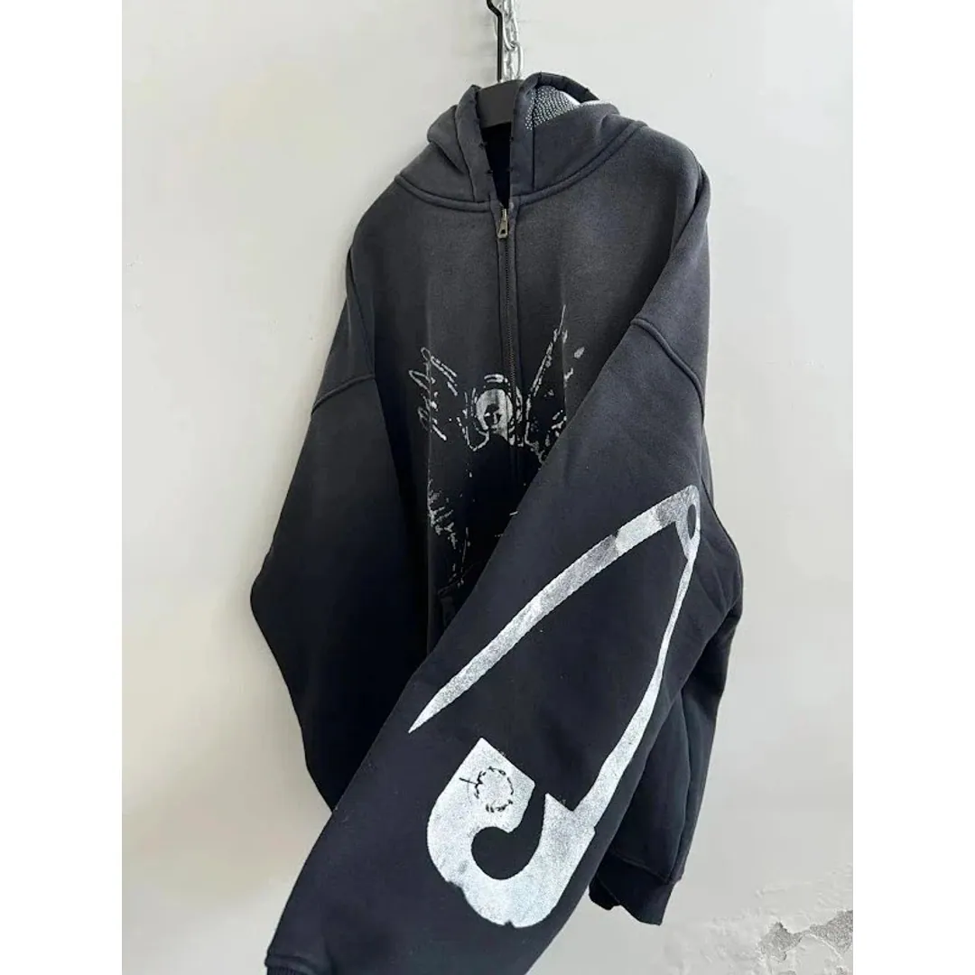 Hell System Angel heavyweight hoodie