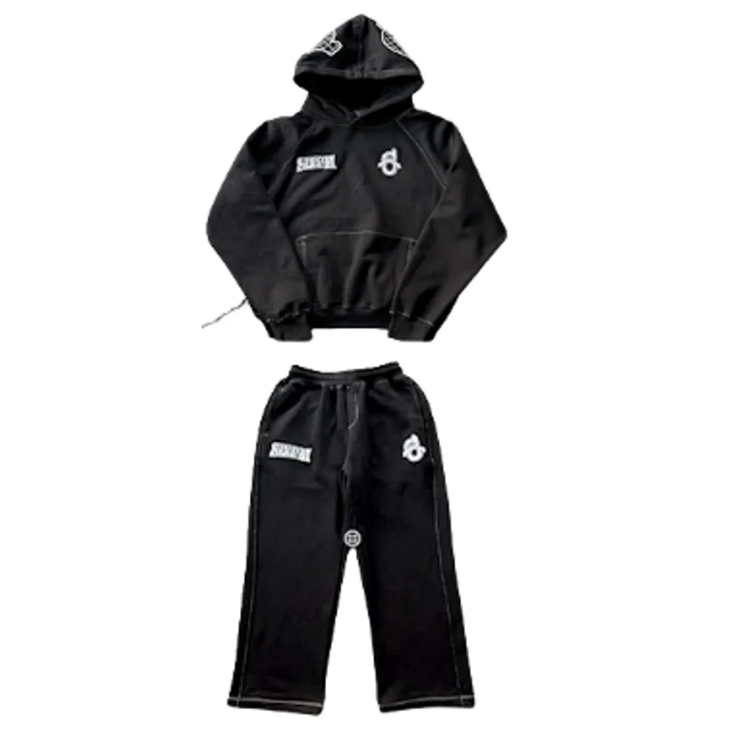 6pm tracksuit Black