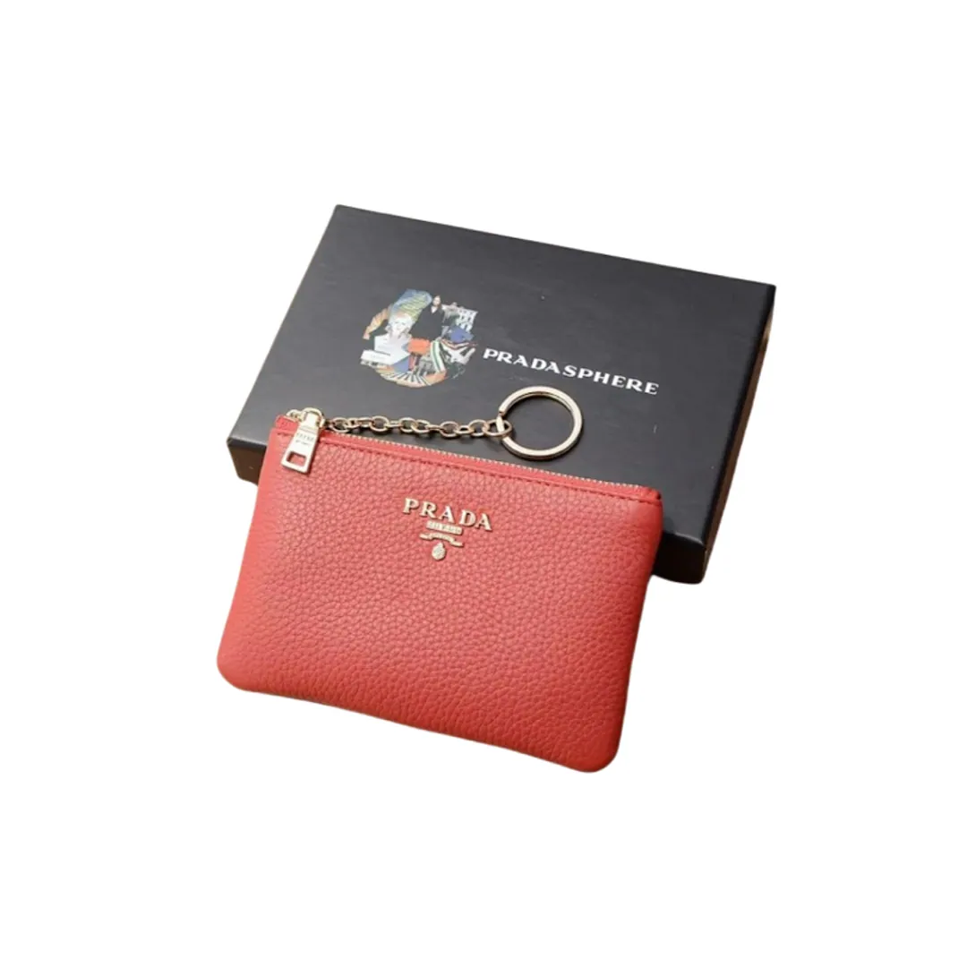 Prada Red Wallet