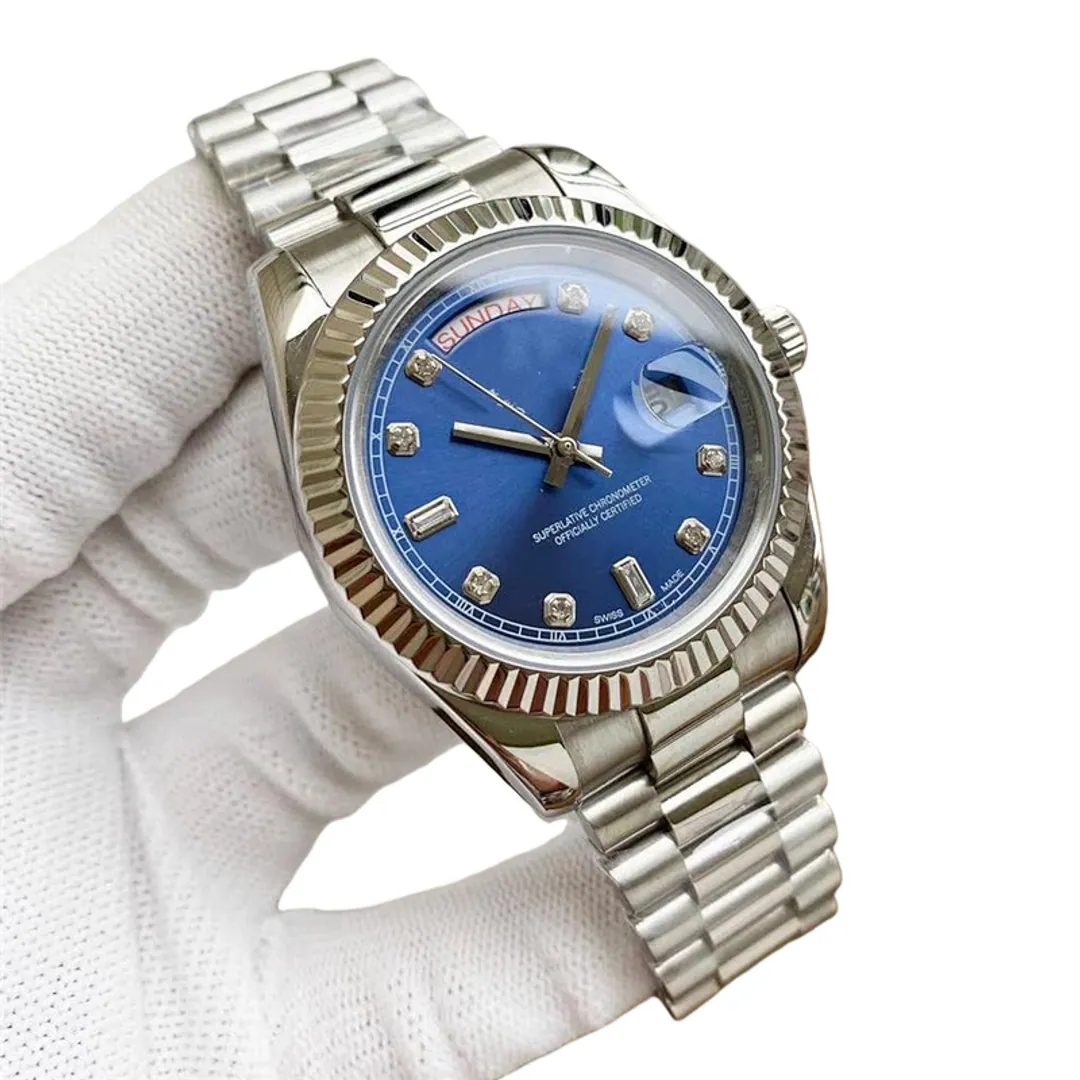Rolex Oyster Perpetual Day-Date Blue