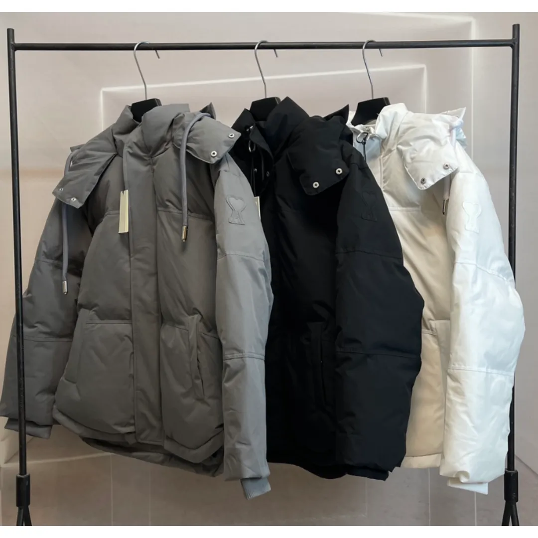 Ami hooded puffer jacket