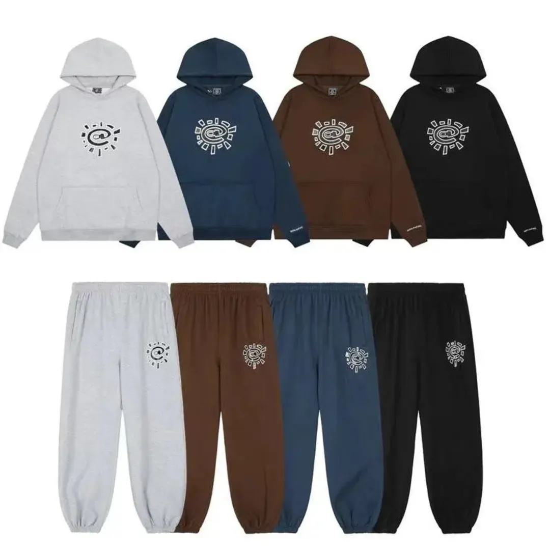 Corteiz Sun Print Hoodie & Sweatpants Set