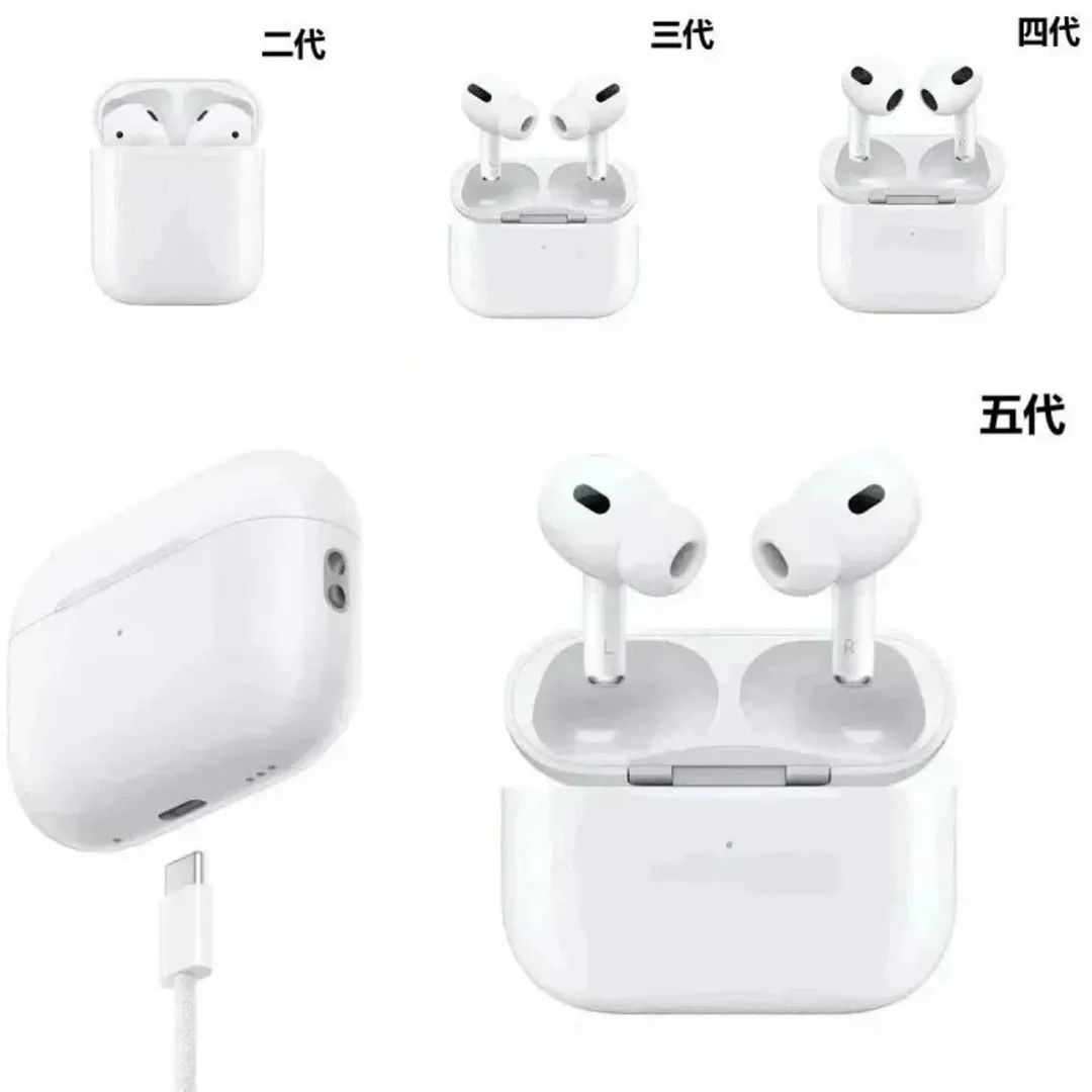 Apple AirPods 2nd/3rd/4th/5th Gen Wireless Earbuds