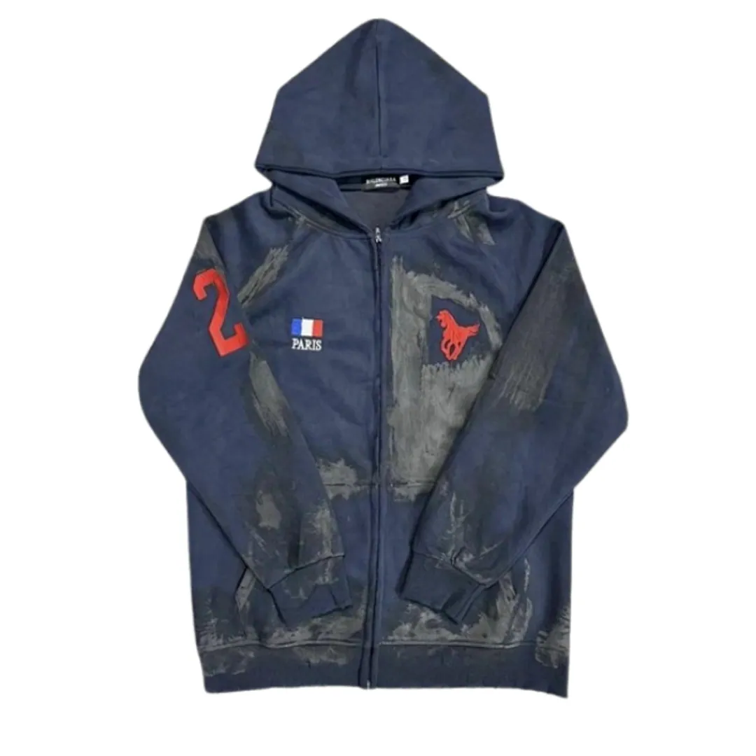 Balenciaga Muddy Polo Hoodie