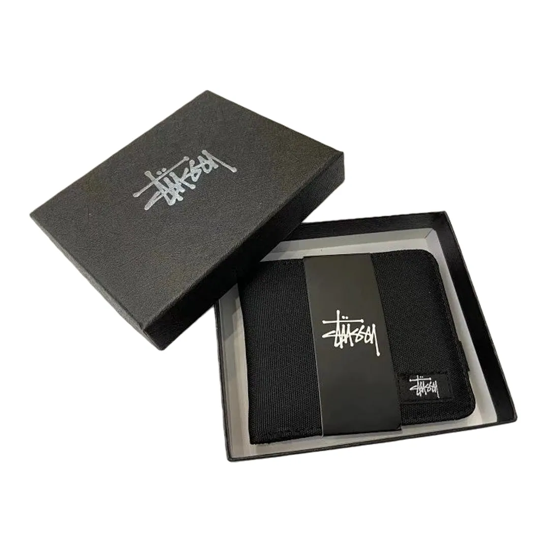 Stussy Black Wallet