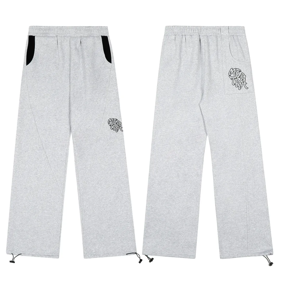 Mertra Graffiti Logo Wide Sweatpants