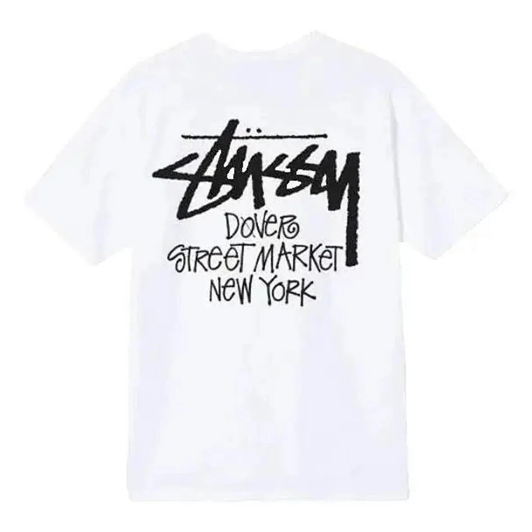 Nike x Stussy green white t-shirt