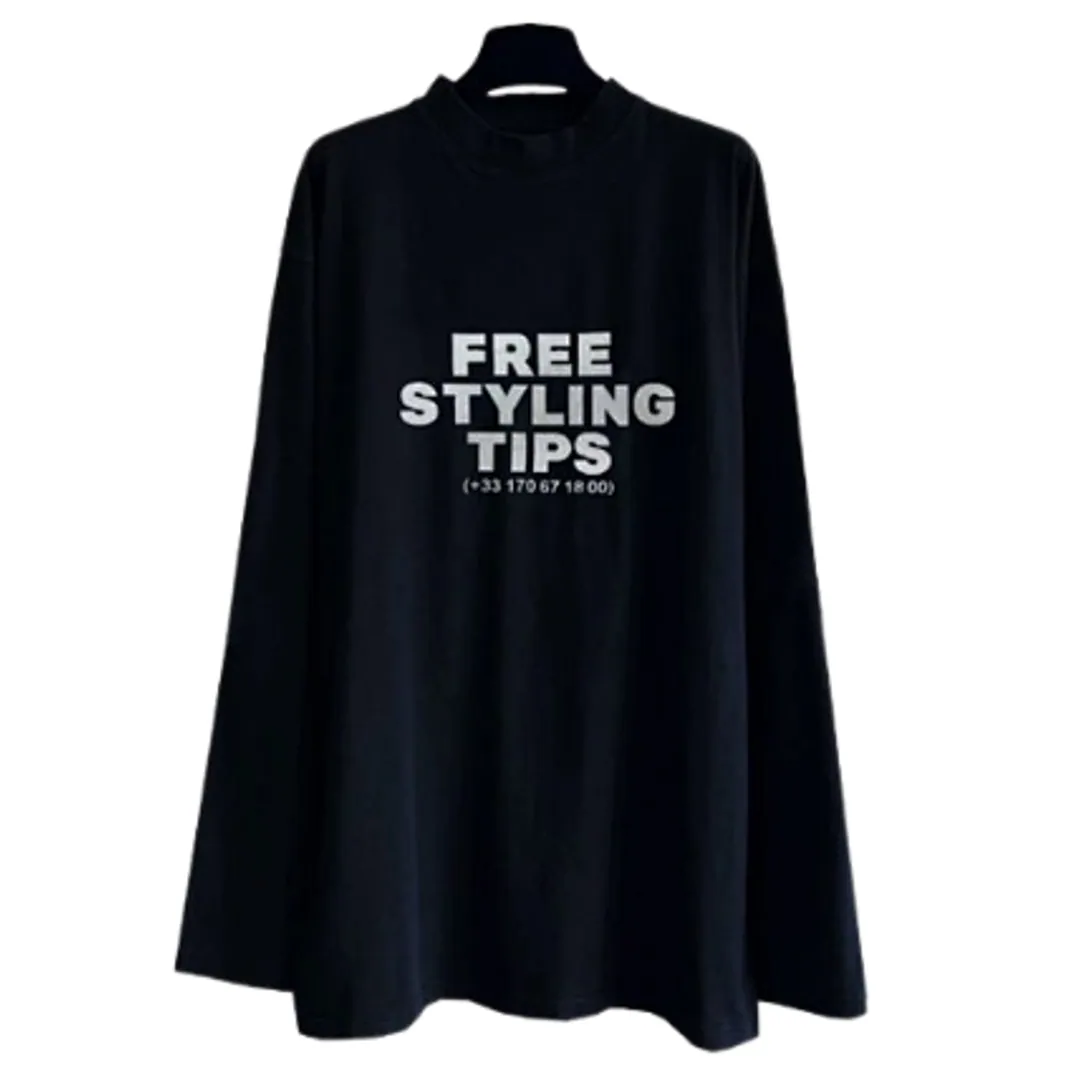 Balenciaga Free Styling Tips Longsleeve
