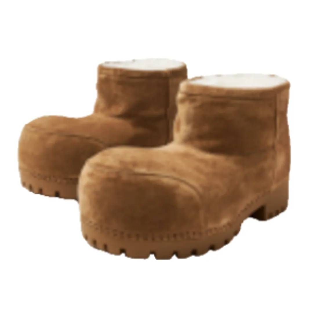 Balenciaga Alaska Fur Boots