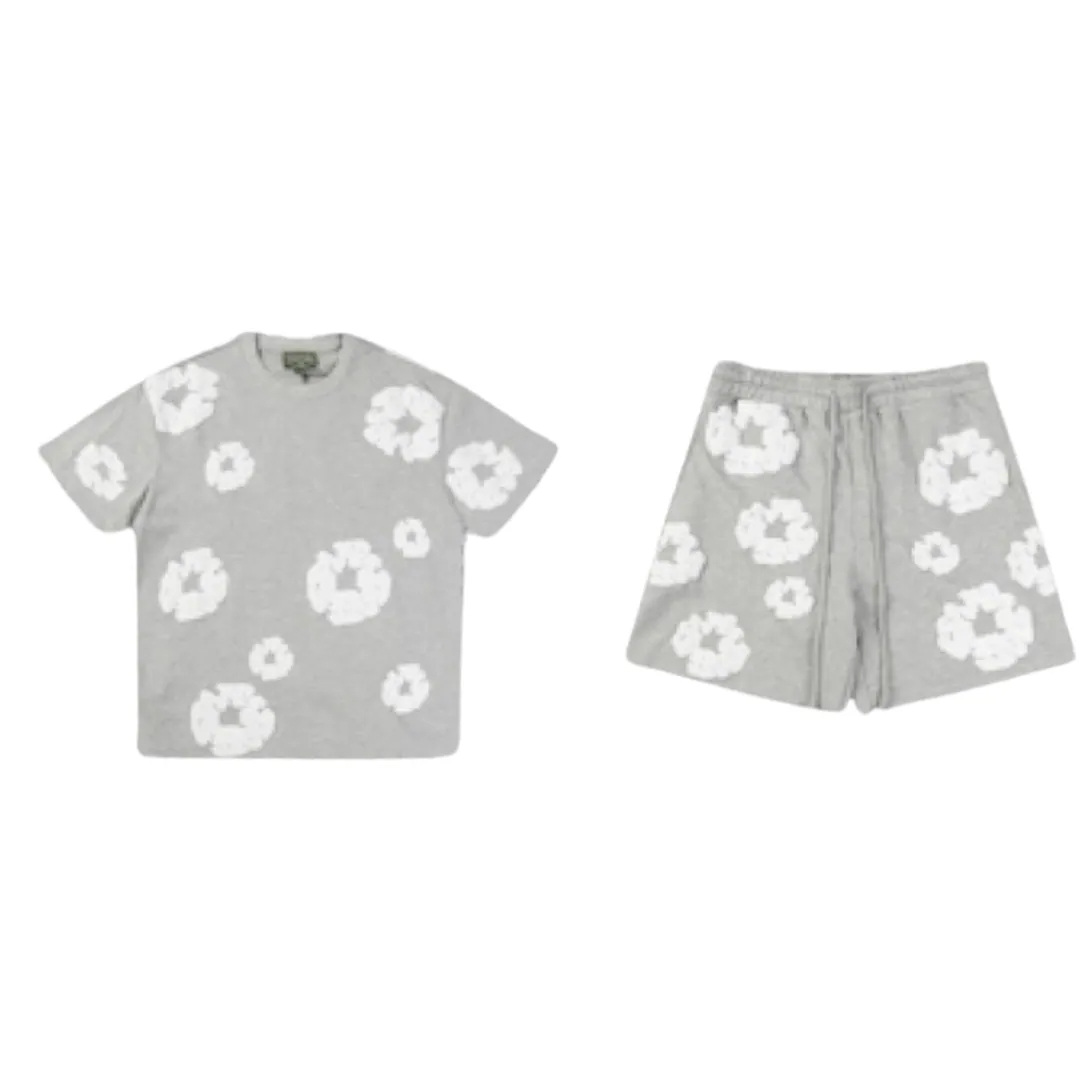 Denim Tears Short Set ( Grey & Navy & Black )
