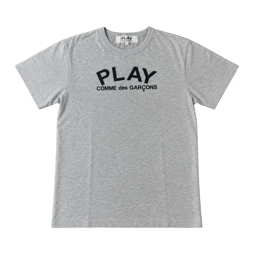Comme Des Garçons Play logo-print cotton T-shirt