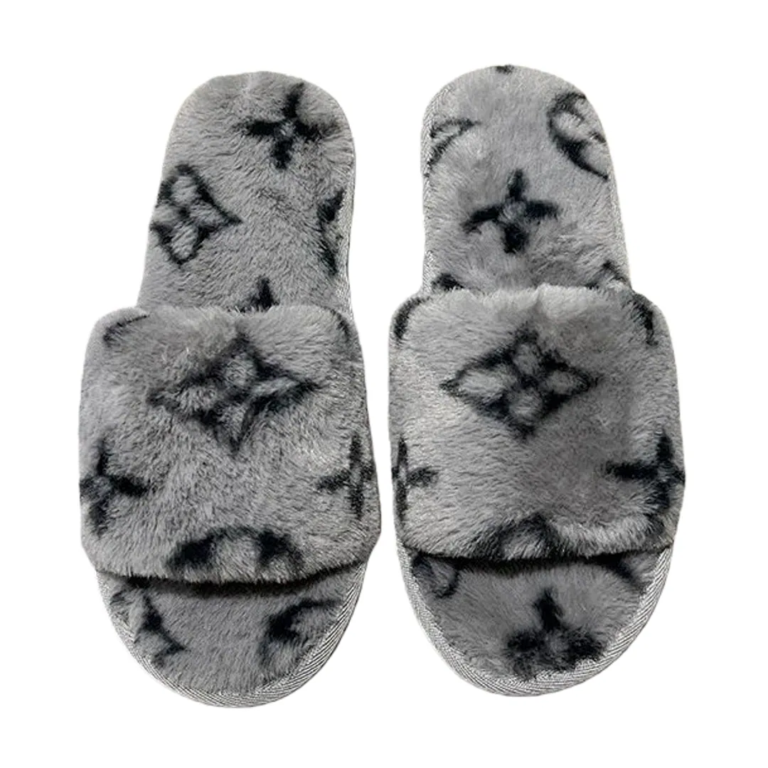 Louis Vuitton Fur Slides
