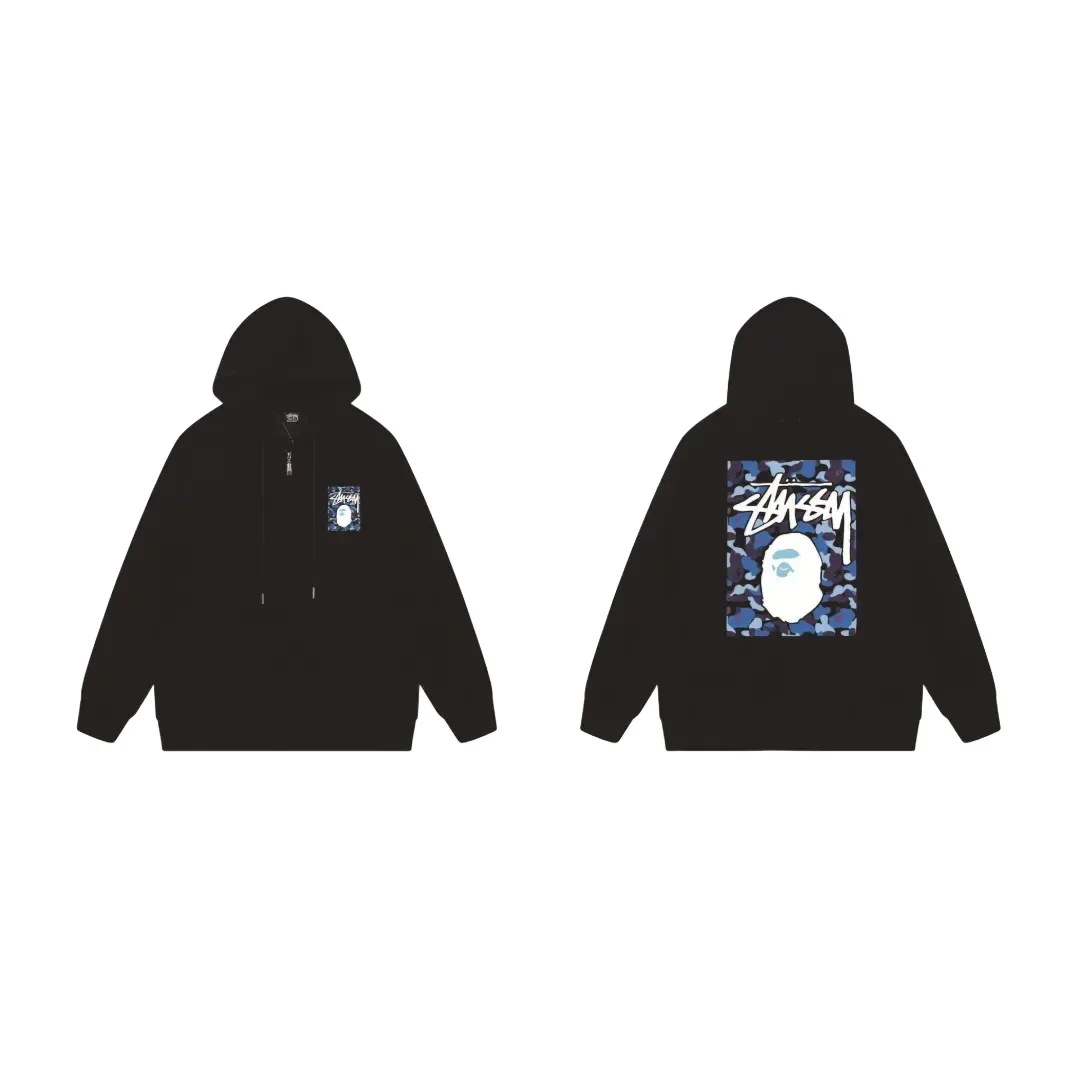 Stüssy x BAPE hoodie