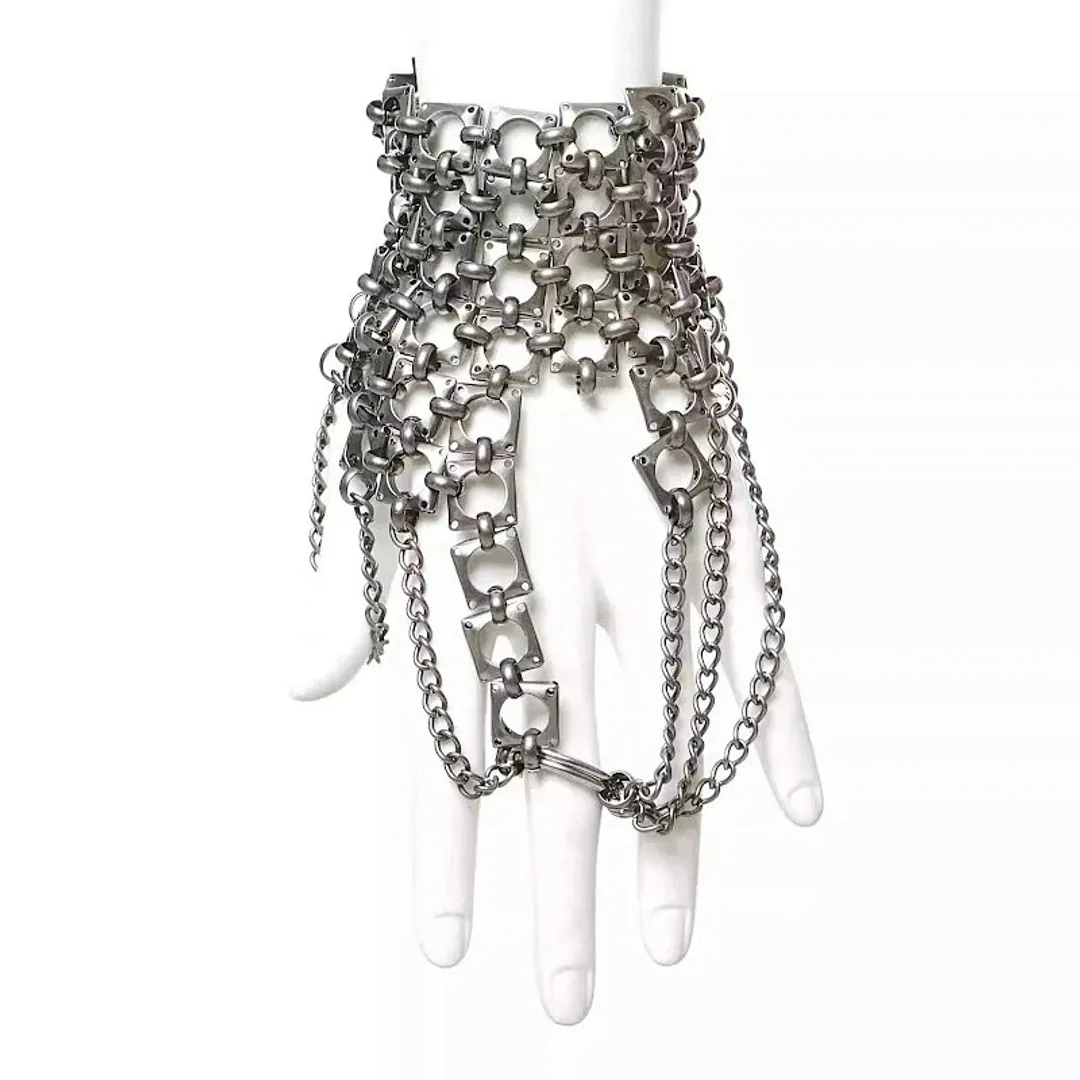 Iiimii Series Asymmetrical Dark Punk Bracelet