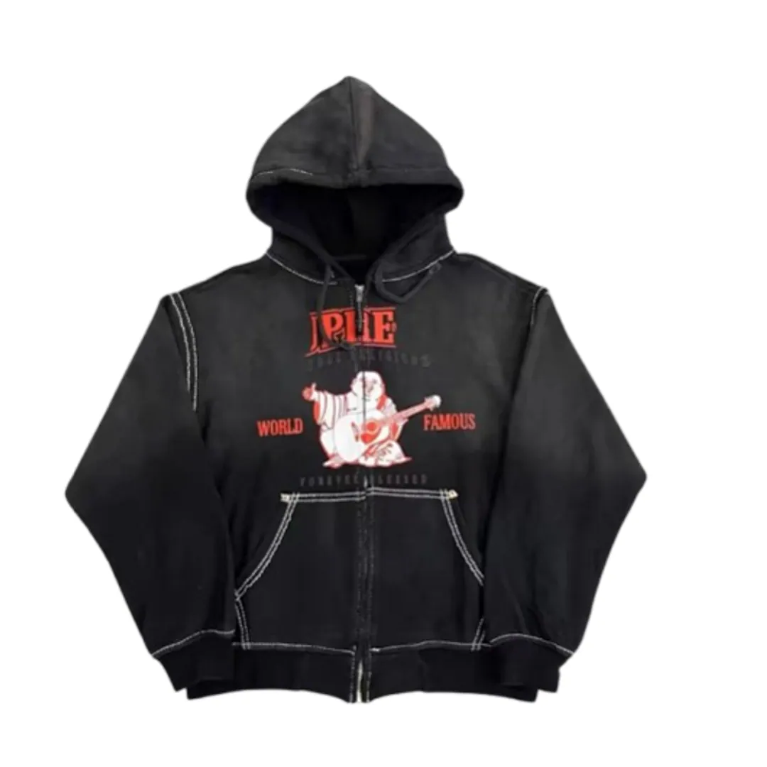 Supreme True Religion Zip Up Hoodie