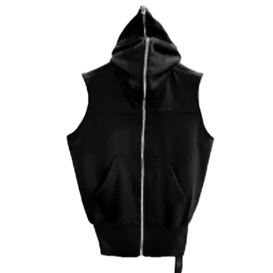 Rick Owens Sleeveless Hoodie