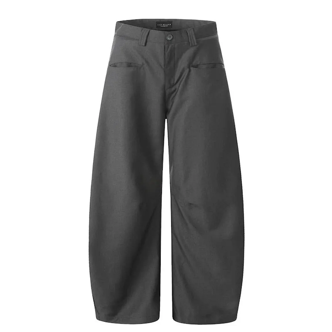 Dark Fog double leg washed denim