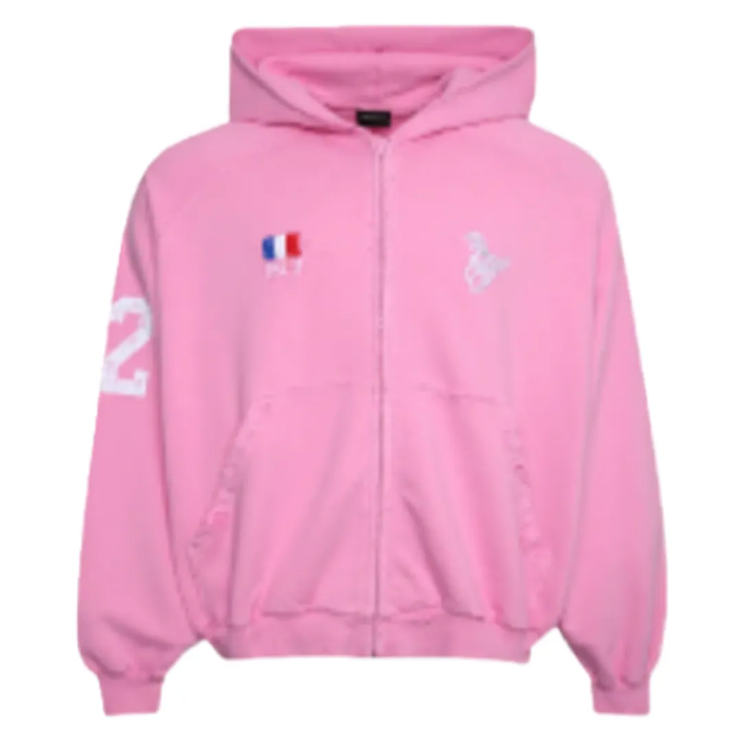 Balenciaga Polo Zip Hoodie
