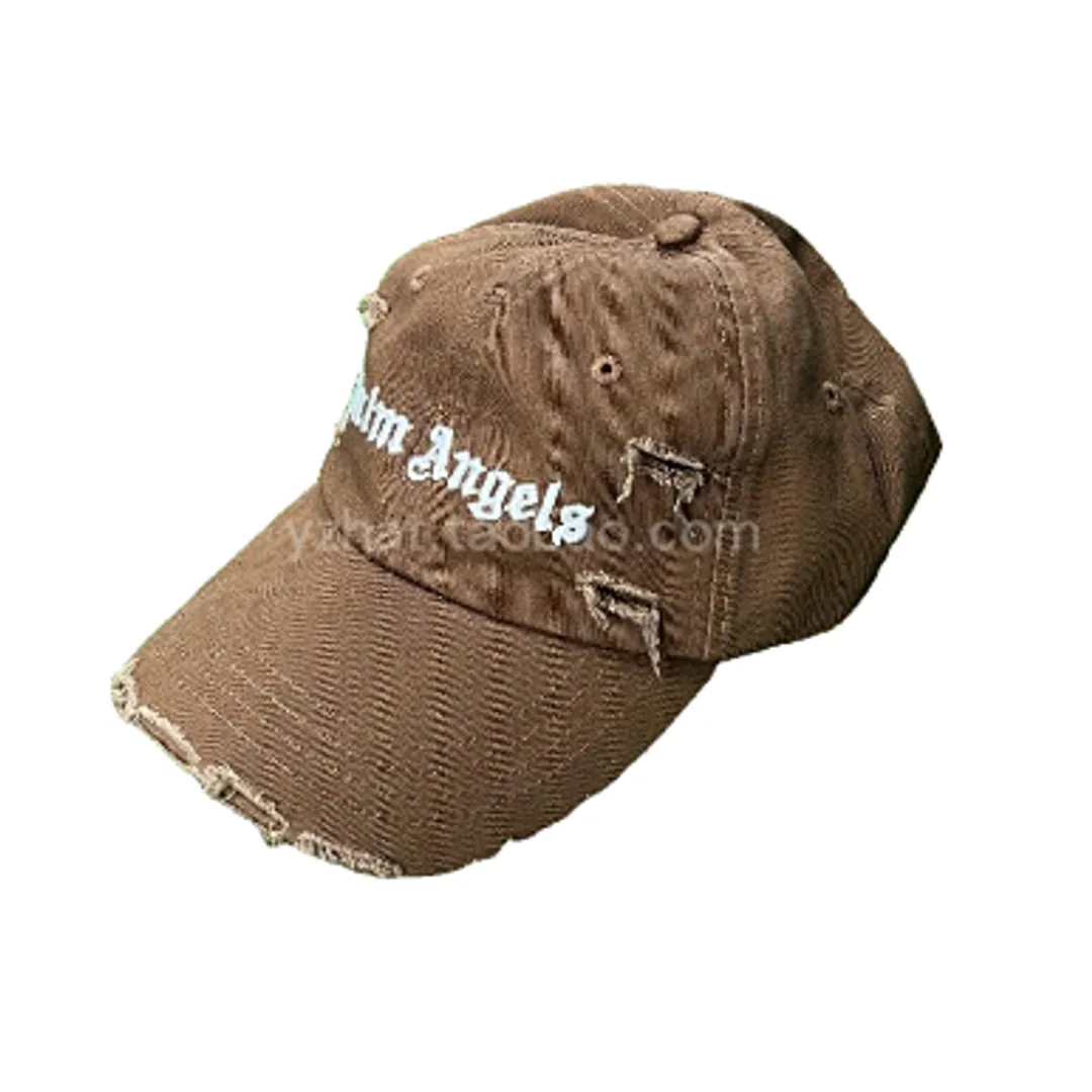 Palm Angels Distressed Caps