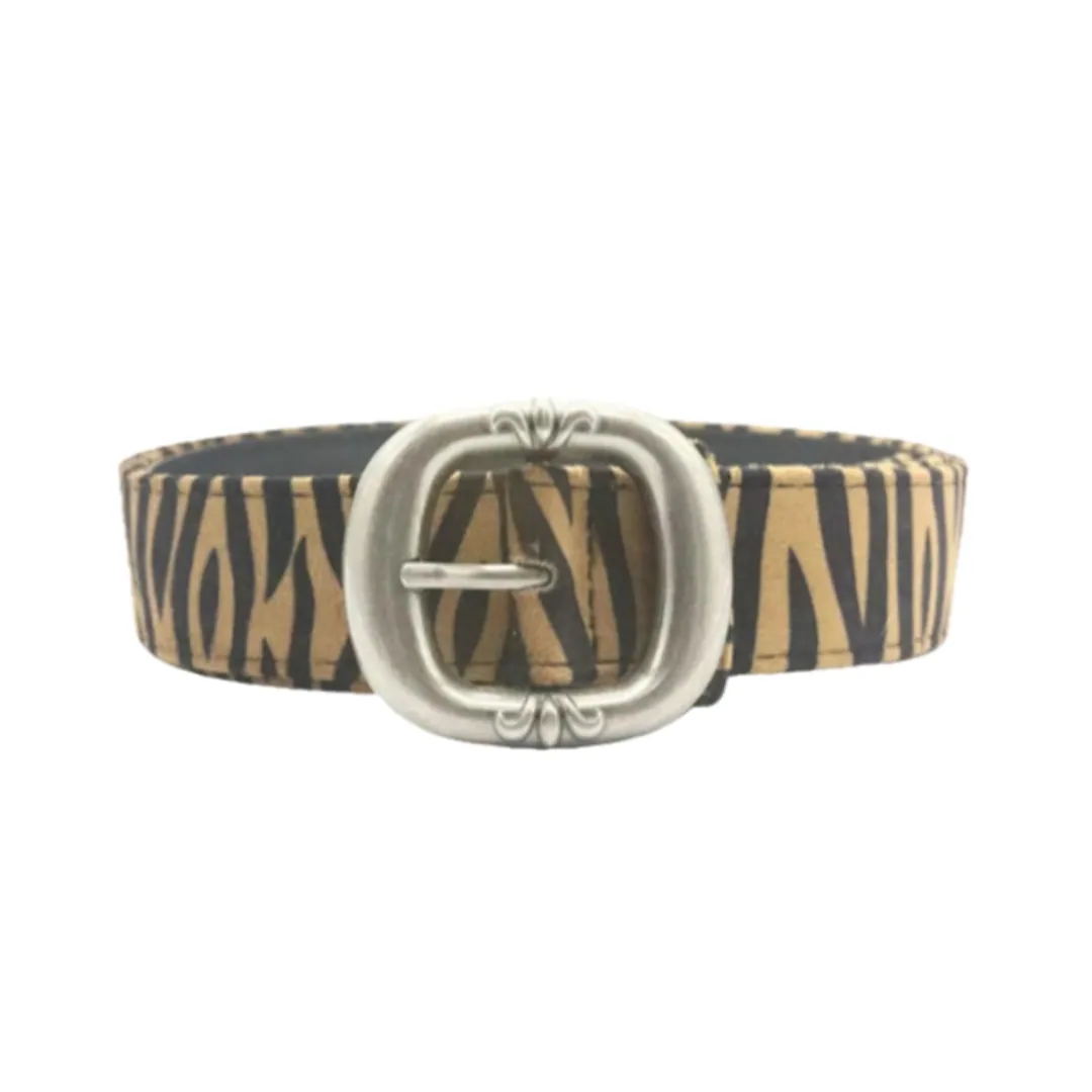 Fuzzy Tiger Belt