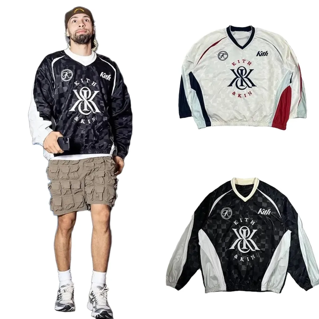 Kith long sleeve soccer jersey