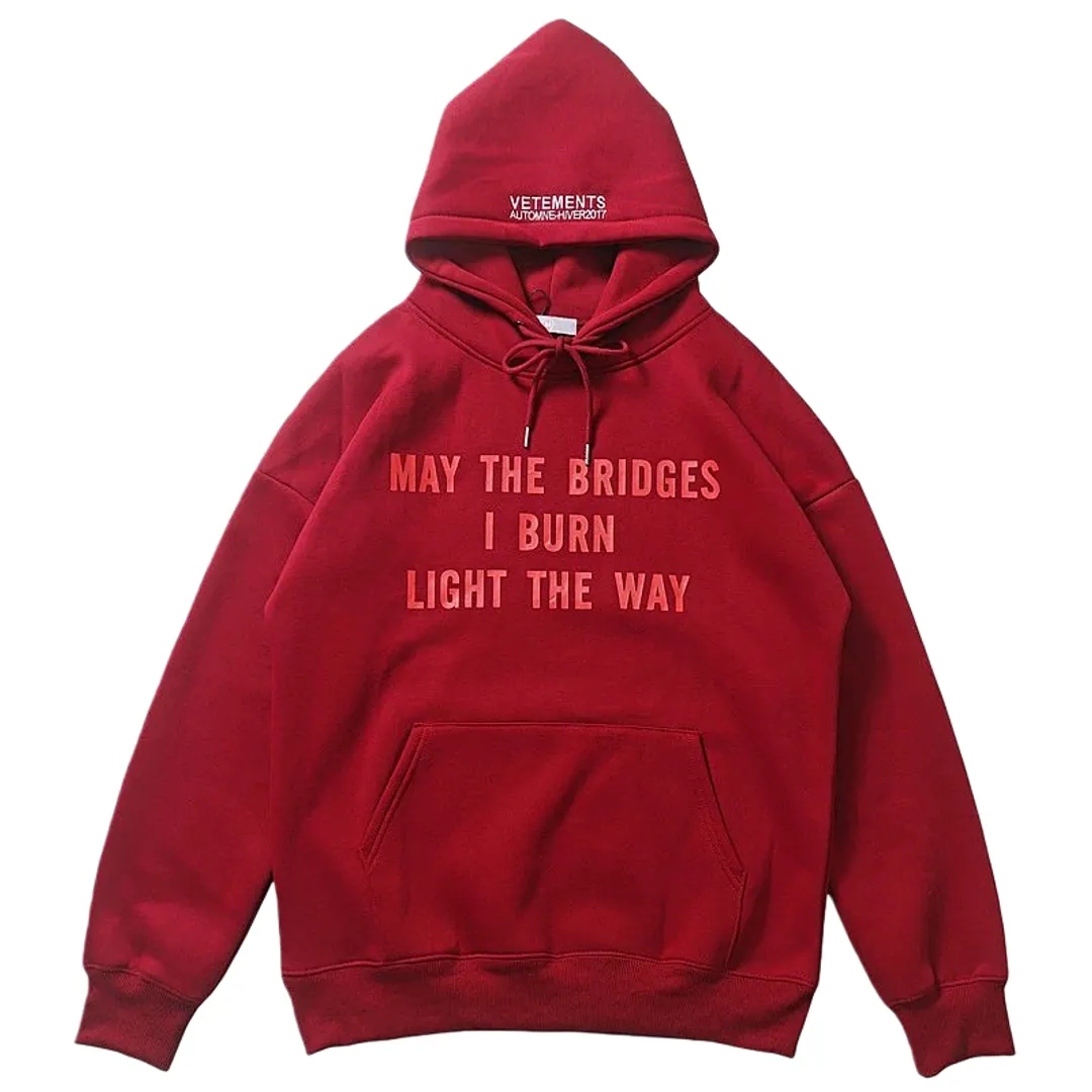 Vetements May The Bridges Hoodie