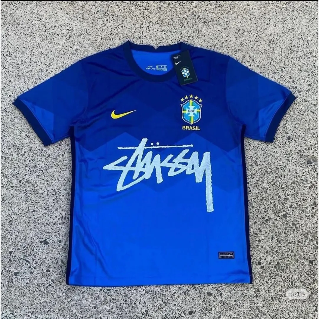 Nike × Stussy Brazil National Team Jersey