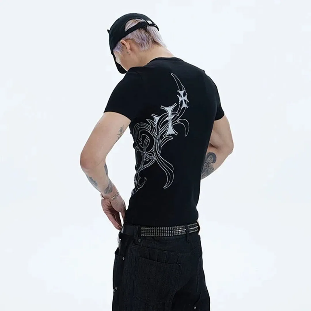 DND4DES skull poetry tee (3 colorways)