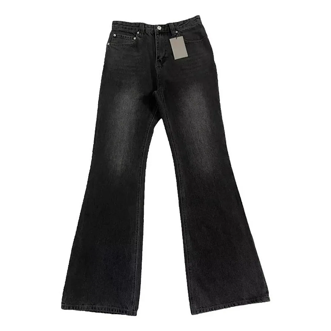 Budget Balenciaga Washed Flared Jeans