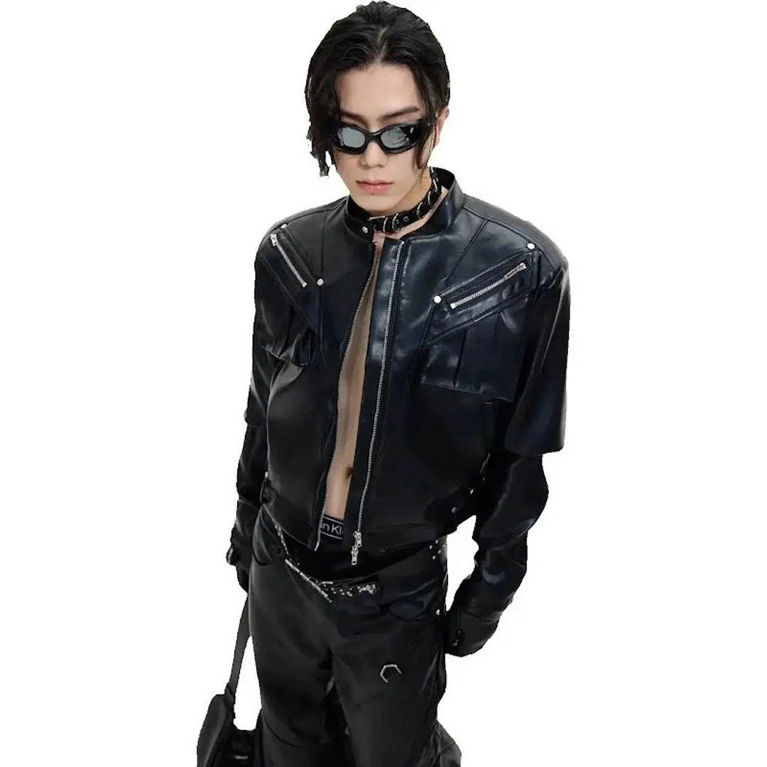Peoplestyle LTHR jacket